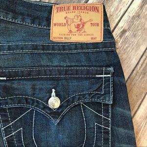 True Religion Billy Jean Men’s- Medium/Dark Wash